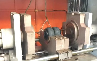 Convoluted Air Spring Curing Press