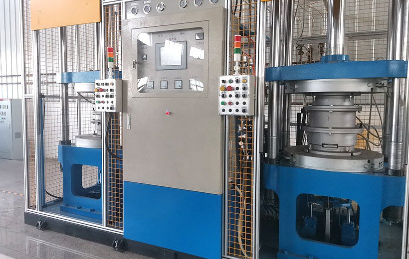 Rolling Lobe Air Spring Curing Press