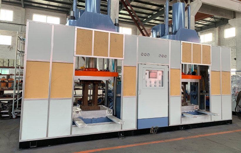 Rolling Lobe Air Spring Curing Press
